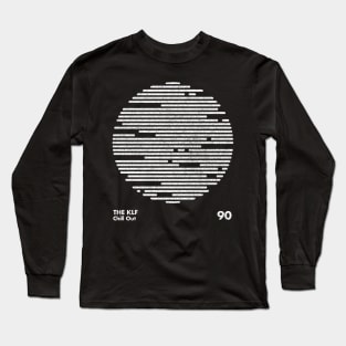 The KLF / Chill Out / Minimal Graphic Design Tribute Long Sleeve T-Shirt